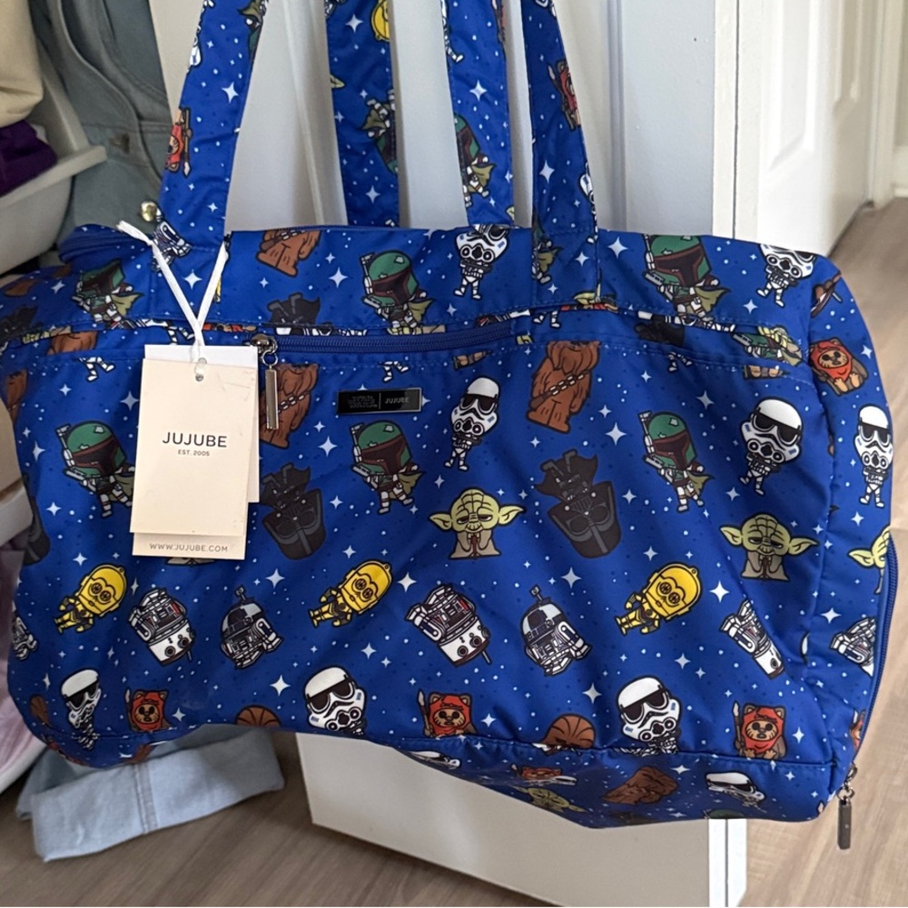 JujuBe x Star Wars galaxy of rivals super star plus full zippered duffle